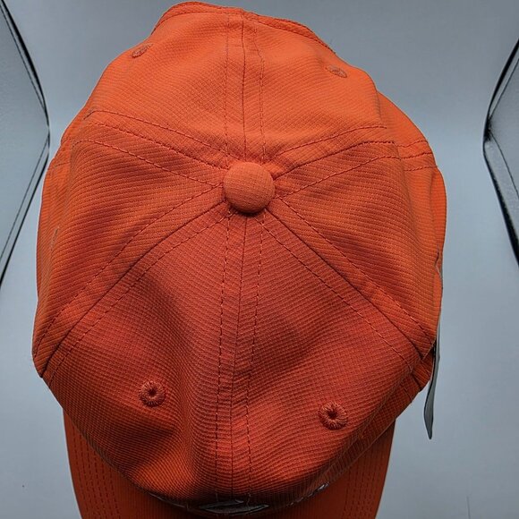 Jacks Point New Zealand Orange Adjustable Performance Cap Hat Logo Athletic - Picture 8 of 10